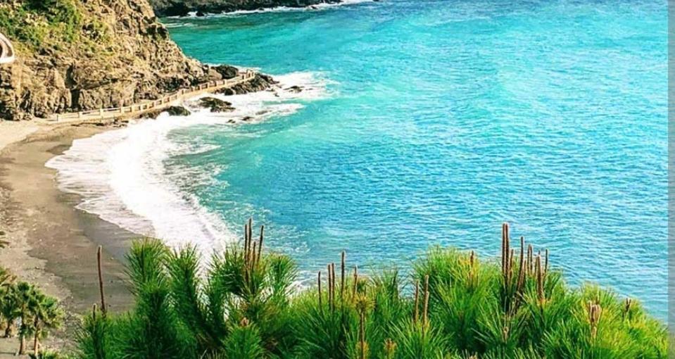 Ferienwohnung Vistas De Ensueno Junto Al Mar Almuñécar Exterior foto